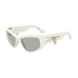 NEW MOSCHINO SUNGLASSES IVORY GREY WOMEN EYEWEAR MOSCHINO